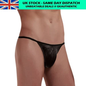 Doreanse 1326 Sexy schwarz Panther Muster Tanga G-String Herrenunterwäsche - Bild 1 von 11