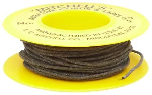 53-S Round Abrasive Cord, Silicon Carbide 180 Grit .040" Diameter x 25 Feet - Picture 1 of 1