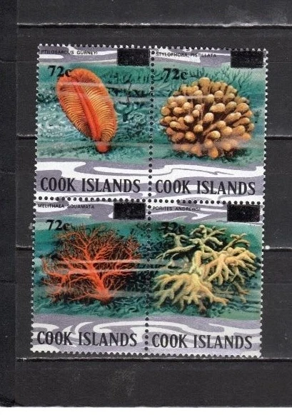 Cook Islands - Unused Block MH/OG Stamps   - Image 1 of 1