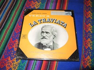 Highlights From Verdi's La Traviata 45rpm Only 4 RCA Red Seal Records # WDM1473 - Picture 1 of 3
