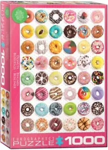 Rompecabezas Eurographics; Donuts; 1000 piezas - Imagen 1 de 2