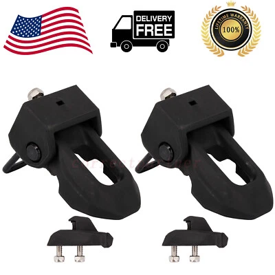 Pair of Left and Right Hood Latch Set Fits for 2007-2020 Jeep Wrangler JK and JL - Image 1 of 4