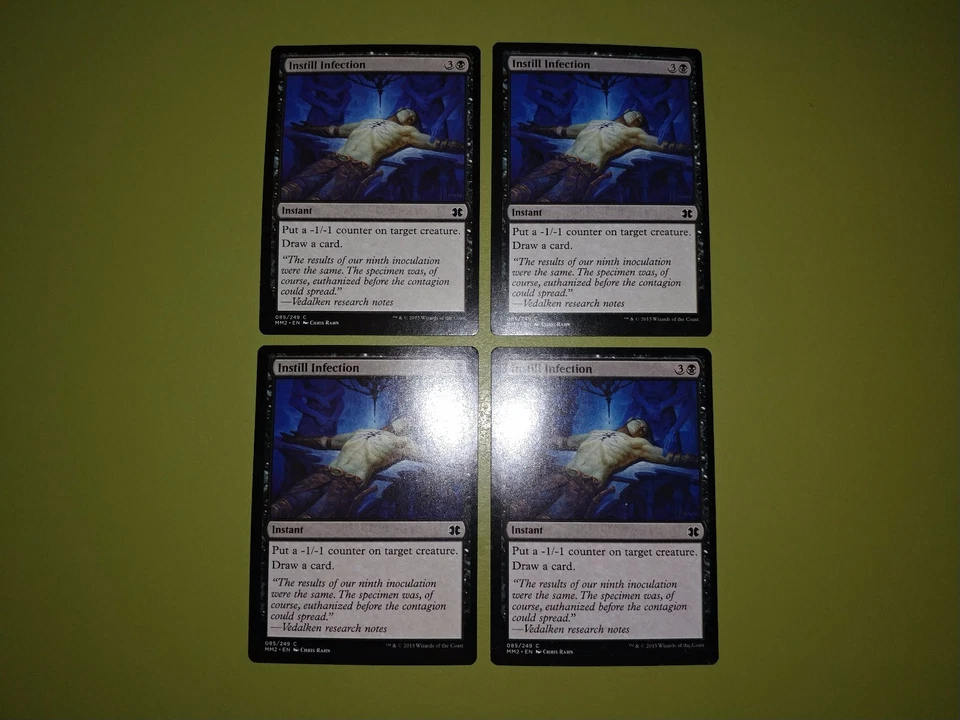 Instill Infection x4 - Modern Masters 2015 - Magic the Gathering MTG 4x Playset - Image 1 of 1