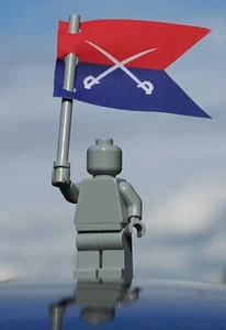CapeMadness Pentagon Flag for LEGO Bar (10-Packs) - Picture 1 of 2