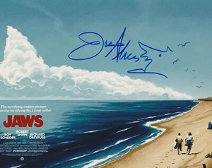 JOE ALVES SIGNIERT JAWS POSTER 8X10 - Bild 1 von 2
