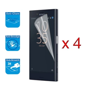 4 x Schermo Cover Scudo Protezione Pellicola Per Sony Xperia XZ1 Compact - Foto 1 di 2