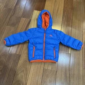 Boy's 3T Snozu Hooded Winter Jacket COAT 80% Down Body & sleeve - Picture 1 of 7