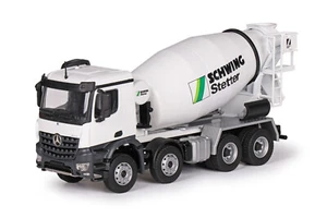 Conrad 78258/0 Mercedes Benz Arocs M 4axle Truck Concrete Mixer Stetter 1:50 - Picture 1 of 9