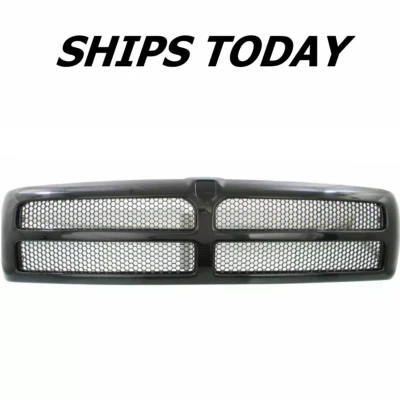 NEW Paintable Grille For 1994-2001 Ram 1500 1994-2002 Ram 2500 3500 SHIPS TODAY - Image 1 of 4