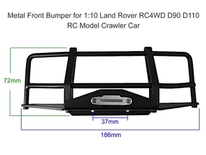 Clearance - Bumper for RC Model Crawler Car Buggy Truck Tractor - Picture 1 of 35