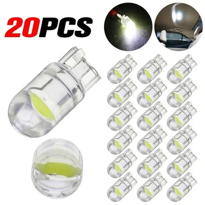 COB Light Bulbs Dome Reading Map Light 20pcs 24x9x8 Mm 6000K DC 12V LED - Image 1 of 4