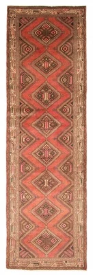 Alfombra de corredor vintage anudada a mano de 2'10" x 9'10" alfombra tradicional de lana oriental Foto 1 de 4