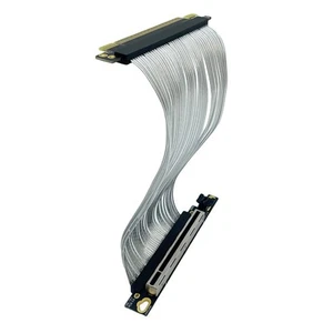 Câble D'Extension de Carte Graphique PCIe 5.0 X16 GPU PCI-E 5.0 Gen5 64 Go/6288 - Afbeelding 1 van 10