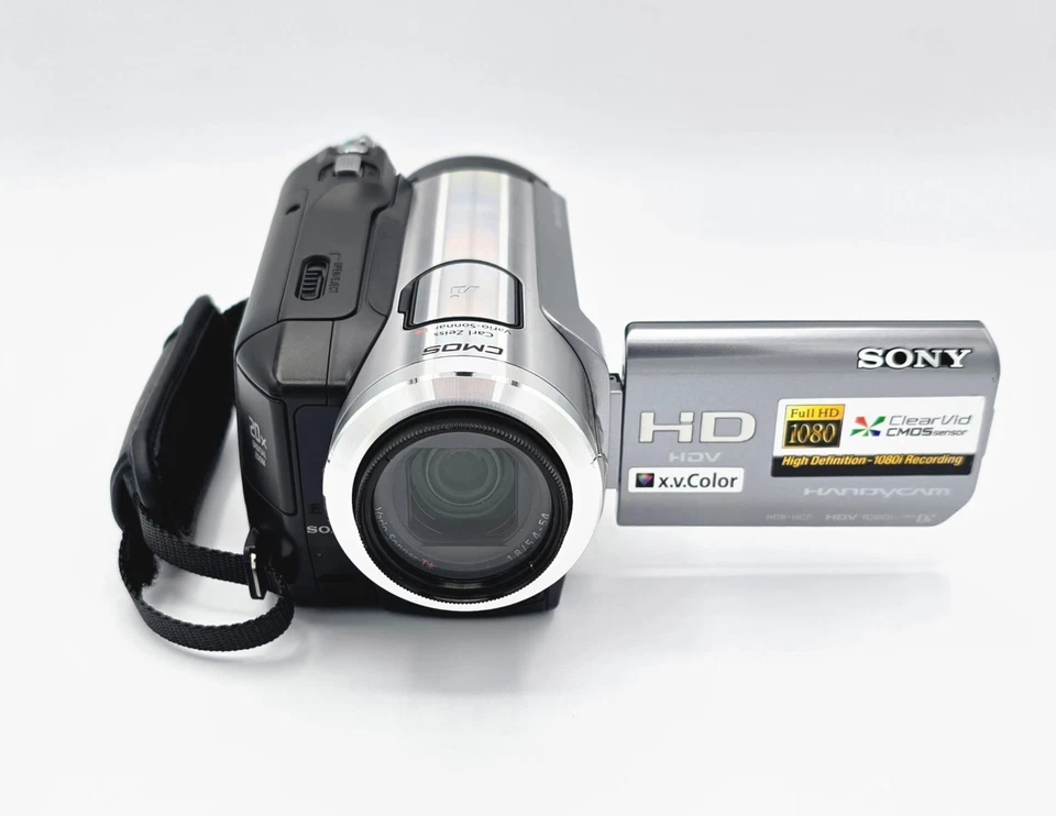 Sony Handycam HDR-HC7 + Bag, Mics, Cables, Battery, Charger, Manual - Used - Image 1 of 4