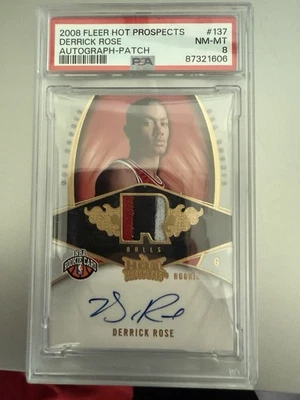 2008-09 Topps Derrick Rose #137 RPA - Image 1 of 2