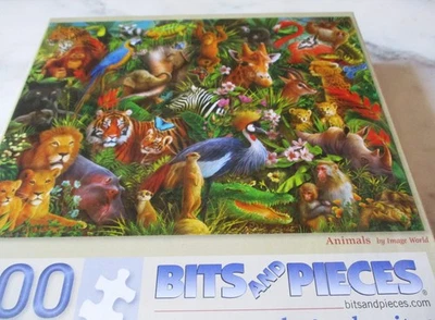 Rompecabezas de 500 piezas "Animales" 18"x24" Bits Foto 1 de 4