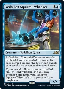 Magic- Vedalken Squirrel-Whacker Unfinity 63 -LP - Picture 1 of 1
