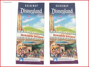 Mapa Guía del Parque Disneyland Mickey & Minnie Runaway Railway Nuevo Oficial MAR. 2023 - Imagen 1 de 10