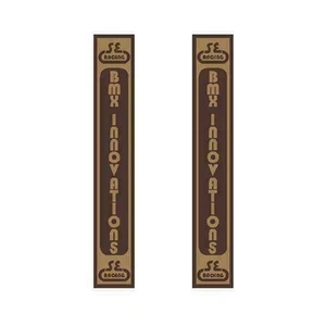 SE Racing - 80'S BMX Innovations fork decal set - Gen 1 BROWN - Old school bmx - Picture 1 of 1