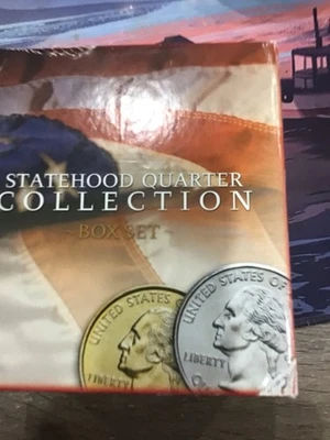 Statehood Quarter Collection Box Set, 2002-2006 D P And Gold NR MT - Image 1 of 4
