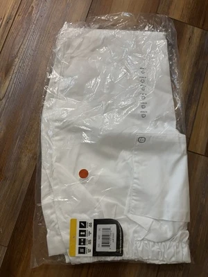 Pantalones Médicos Mujer Wonder Wink Blanco Cordón Talla 3XL Bolsillos NUEVOS CON ETIQUETAS Foto 1 de 4