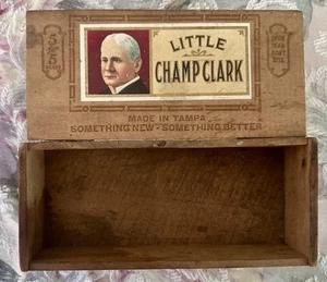 Caja de cigarros Garcia Company especiales Little Champ Clark Tampa Fla. Fábrica 157 - Imagen 1 de 4