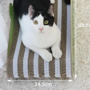 Cat Scratching Cardboard Entertaining Protect Sofa Floor Crocodile Design - Picture 1 of 7