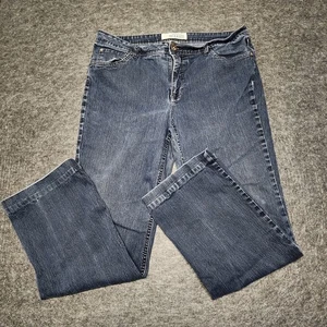 Womens Faded Glory Eased Stretch Bootcut Stretch Denim Jeans 12 Average Walmart - Picture 1 of 11