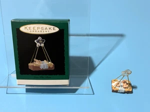 Hallmark 1994 Keepsake Miniature Ornament Love Was Born Nativity - Picture 1 of 5