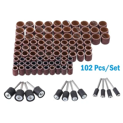 Sanding Drum Kit Workshop 102 Pcs For Electric Grinder For Polishing On Metal - Image 1 of 4