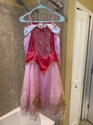 Vestido Disney Store Aurora Niñas 7/8 M Foto 1 de 4