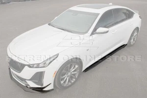 For 20-24 Cadillac CT5-V | Blackwing CARBON FIBER Front Splitter & Side Skirts - Picture 1 of 23