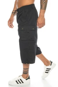 Herren Bermuda Cargo-Shorts Capri-Hose abnehmbare Beine Zipp-Off 3/4 kurze Hose  - Bild 1 von 51