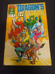 vintage 1989 Marvel Dragon's Claws #7 USA UK America the quality of Mercy - Picture 1 of 5