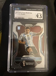 2022 Panini Prizm World Cup RC Julian Alvarez Base #4 CGC 9.5 π₯π - Picture 1 of 1
