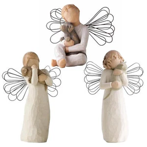 Willow Angel of Friendship Sculpted Resin Decoration Car Decoration - Imagen 1 de 12