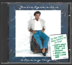 Julio Iglesias - Starry Night **Australian Disctronics 10 Track CD Album**VGC - Picture 1 of 8