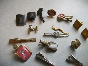 Alot men cufflinks&tie clips - Picture 1 of 1