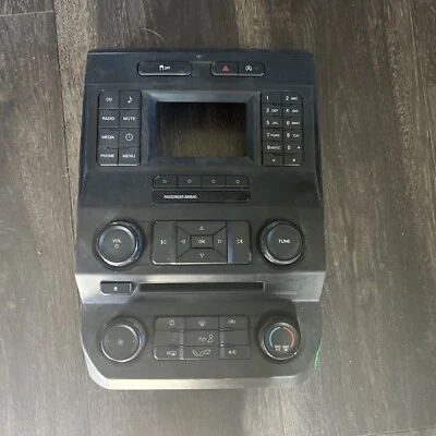 Ford F150 2016 camioneta panel de control de radio control control de clima P/N: GL3T-18E243-BJB Foto 1 de 4