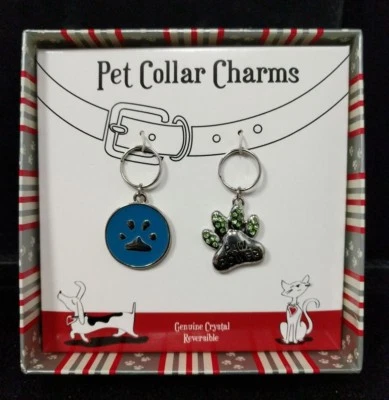 Pawsitively Mimado Collar Mascota Dije Hablar con la Pata y la Pata Power Lote C5-1 Foto 1 de 4