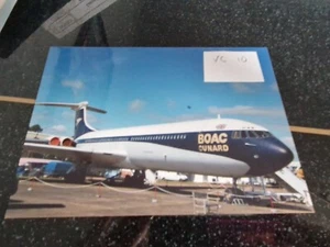 8 x 5 inch PHOTOGRAPH OF A VC 10 AIRCRAFT - Picture 1 of 1
