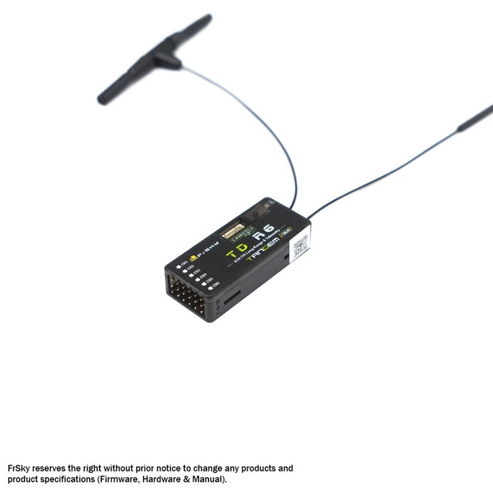 FrSky Tandem Empfänger TD-R6 2 4 GHz/868 MHz 2202.333