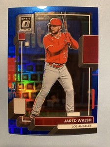 2022 Donruss Optic FOTL Jared Walsh Blue Pandora Prizm /99 Los Angeles Angels🔥