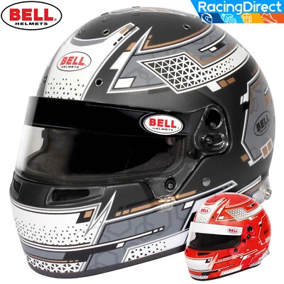Bell RS7 Pro Racing Helmet | Snell SA2020 & FIA8859 Rated | Stamina Graphic - Image 1 of 3