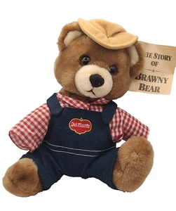 Vintage 1985 Del Monte Country Yumkins Brawny Bear Werbung Plüsch Sammlerstück - Bild 1 von 5