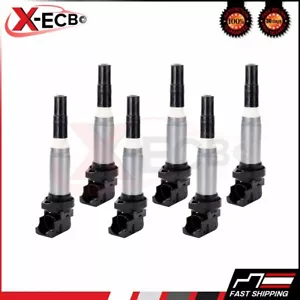 6 UF667 Ignition Coil Pack for 2012 2013 BMW 328i L4 2.0L 528i 535i 740Li X3 - Picture 1 of 8
