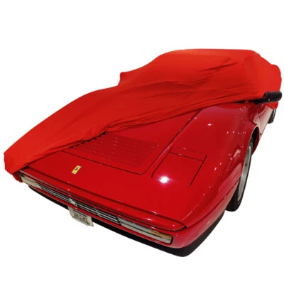 Indoor car cover fits Ferrari 328 bespoke Maranello Red cover Without mirrorp... - Image 1 of 4