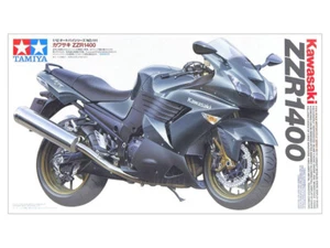 1:12 Scale Tamiya Kawasaki ZZR1400 Bike Model Kit - Quick Dispatch - Picture 1 of 7