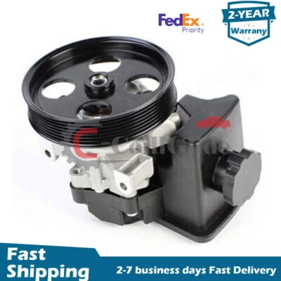 Power Steering Pump w/ Pulley for Mercedes-Benz W203 C230 C320 1.8L 2003-2005 - Image 1 of 4