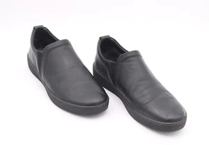 Vince Herren Slipper Leder Halbschuhe Schwarz Gr. 12M - Bild 1 von 8